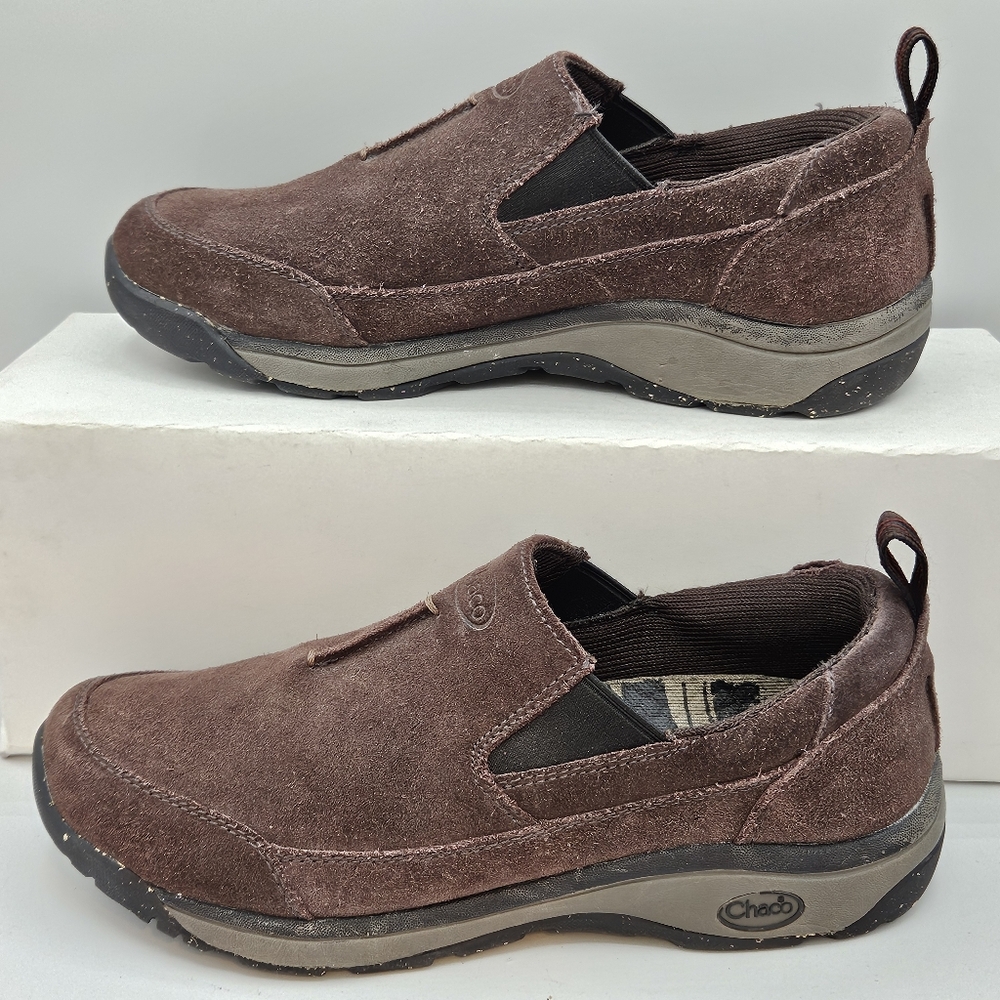 Chaco Sloan brown slipon shoes mes size 9